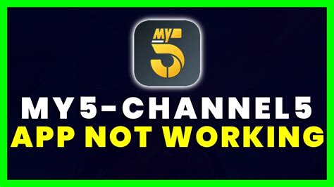 chanel 5 complaints|my5 problems with connections.